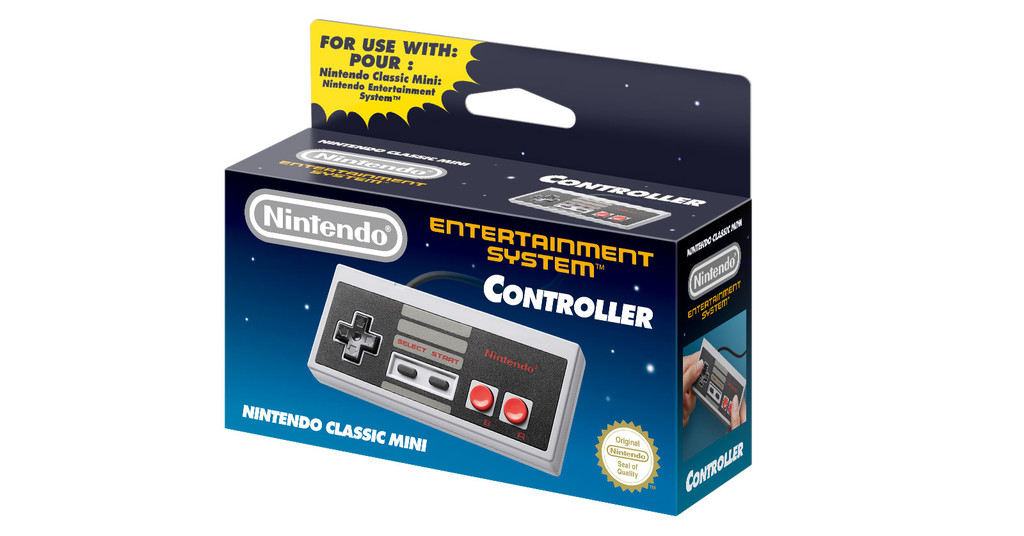 Nintendo Classic Mini Nintendo Entertainment System Controller Box