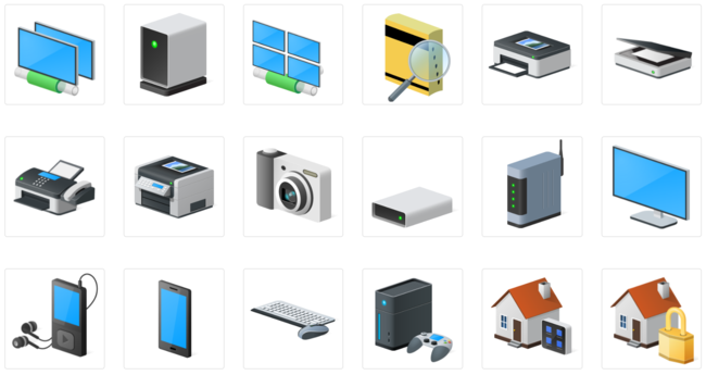 Iconos Windows 10